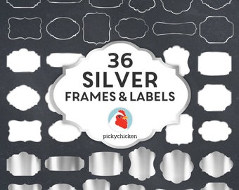 Silver Digital Frames